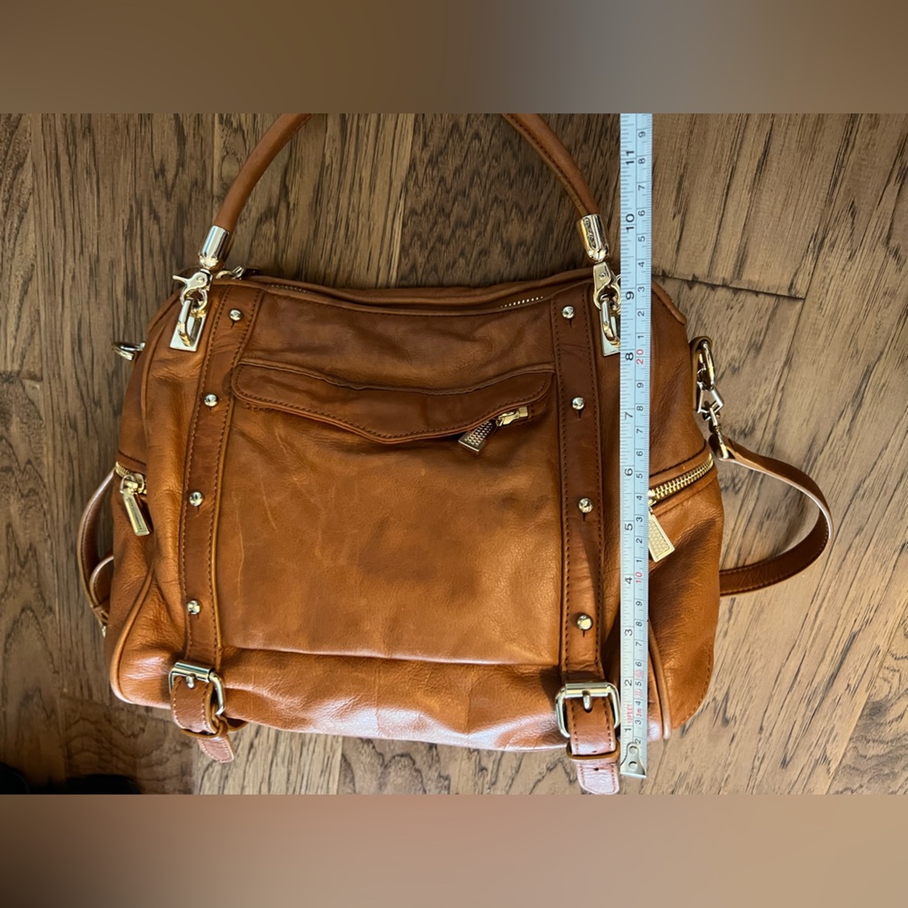 Rebecca Minkoff cupid satchel tan bag - Picture 15 of 16
